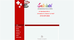 Desktop Screenshot of ismiledental.com